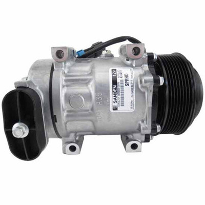 CASCADIA 125 YEAR 2011 SANDEN 4314 AC COMPRESSOR WITH 119MM 8 GROOVE CLUTCH