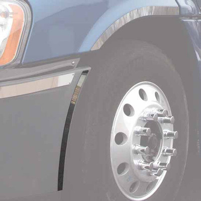 FREIGHTLINER CASCADIA 125 BBC YEAR 2013 304 STAINLESS STEEL BUMPER SIDE TRIM Replacement