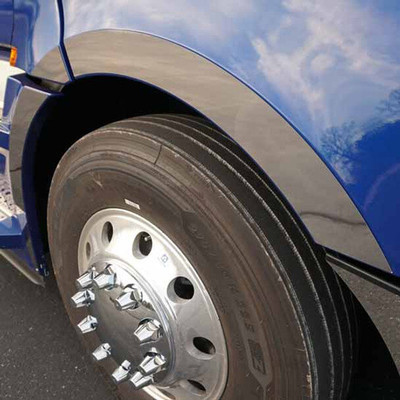 FREIGHTLINER CASCADIA 116 YEAR 2020 STAINLESS STEEL OUTER WHEEL OPENING TRIM PAIR Replacement
