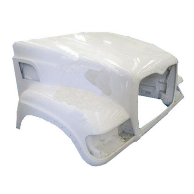 MACK CV713 GRANITE YEAR 2009 FIBERGLASS HOODFOR MACK CV713 GRANITE SET FORWARD AXLE Replacement