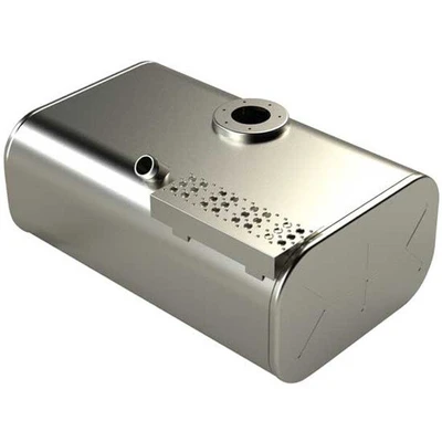 TOPKICK YEAR 2005 55 GALLON CENTER FILL FUEL TANK 15.25 X 25 X 39 INCH WITH REAR SMALL UPPER STEP