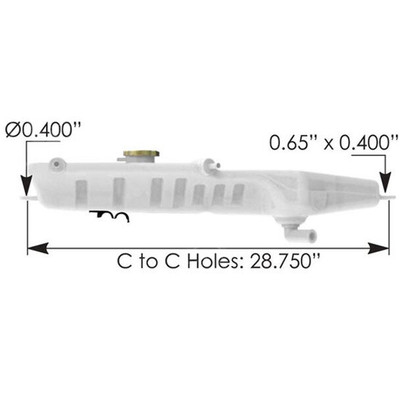 FORD F700 YEAR 1992 COOLANT RESERVOIR Replacement