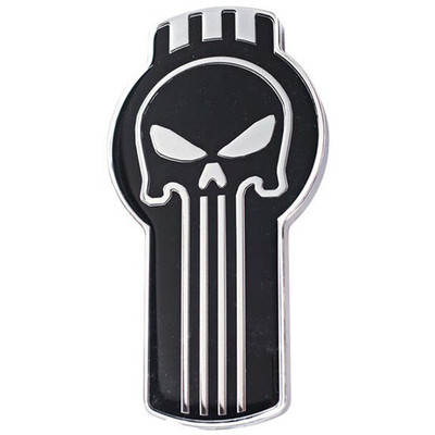 KENWORTH T300 YEAR 2002 CHROME PLATED PUNISHER HOOD EMBLEM Replacement