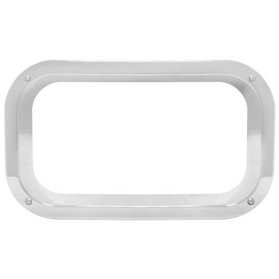 KENWORTH W900L YEAR 1996 CHROME INTERIOR CAB DOOR VIEW WINDOW TRIM