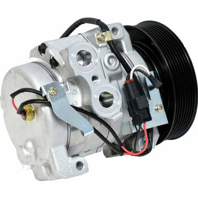 AC Compressor With 8 Grooves AND 140MM Clutch For Freightliner M2 AND Western Star 4700 Replacement