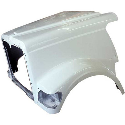 Fiberglass Hood W Curved Cowl External Air Cleaner Replacement