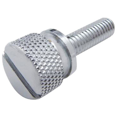 KENWORTH T660 YEAR 2015 CHROME .75 INCH SHORT M6 DASH SCREW - 12 PACK