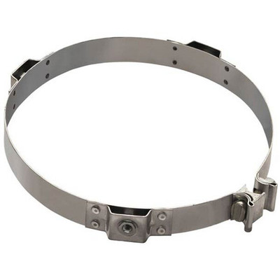 10 Inch Exhaust Heat Shield Mounting Clamp for Peterbilt 377 378 379 386 Replacement Clamp