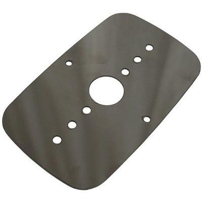 304 Stainless Steel Turn Signal Light Bracket Plate W Watermelon Light Hole Replacement