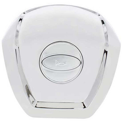 Chrome Steering Wheel Horn Pad For Peterbilt 579 Replacement