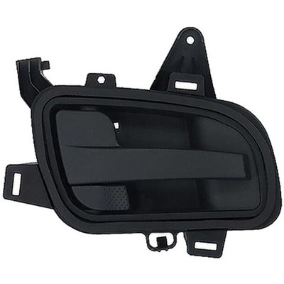 INTERNATIONAL 7600 YEAR 2009 BLACK INTERIOR DOOR HANDLE WLEVER DRIVER SIDE