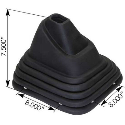 CASCADIA 125 YEAR 2008 7.5 INCH TALL SQUARE RUBBER SHIFT BOOT