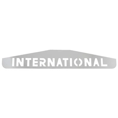 4900 YEAR 1997 4 X 24 INCH CHROME INTERNATIONAL BOTTOM MUD FLAP PLATE