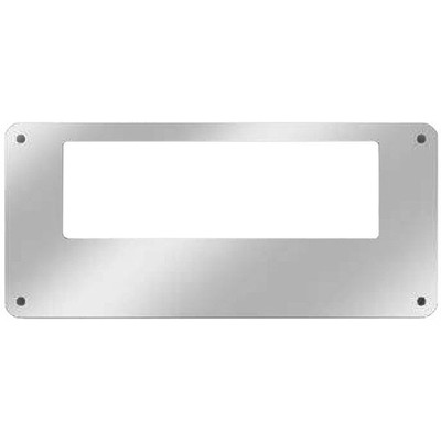 CLASSIC YEAR 1999 STAINLESS STEEL COBRA 29 LTD RADIO FACE PLATE