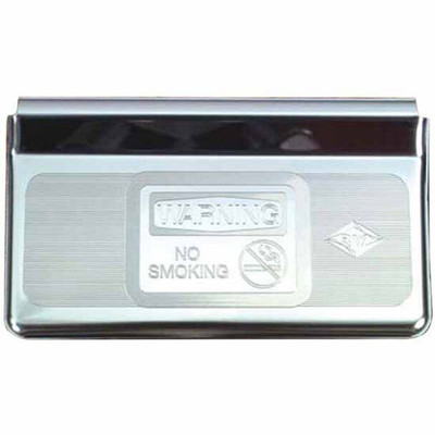 PETERBILT 379 YEAR 1998 STAINLESS STEEL NO SMOKING ASHTRAY COVER