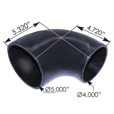 CASCADIA 113 YEAR 2015 AIR INTAKE PIPE ELBOW 4-5 INCH 90 DEGREE