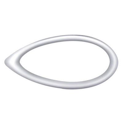 FREIGHTLINER CASCADIA 113 YEAR 2015 CHROME PLASTIC TEARDROP SHAPED LIGHT BEZEL Replacement