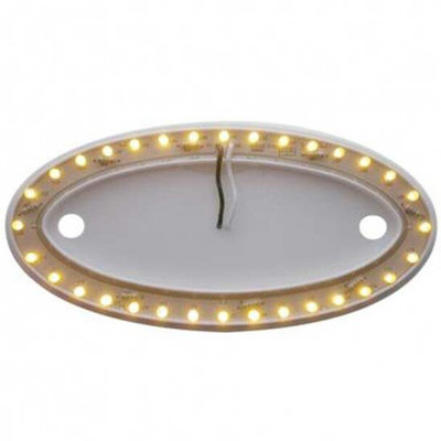 379 YEAR 2002 32 LED AMBER LARGE EMBLEM LIGHT BASE