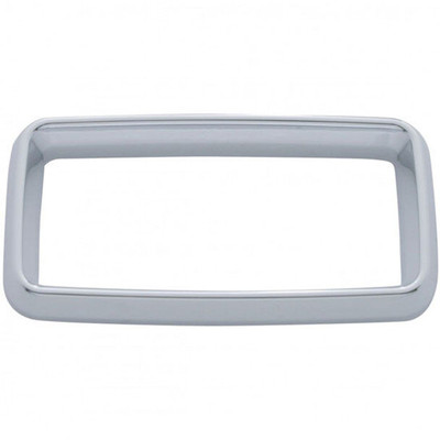 389 YEAR 2012 CENTER DASH WARNING LIGHT BEZEL WITHOUT VISOR