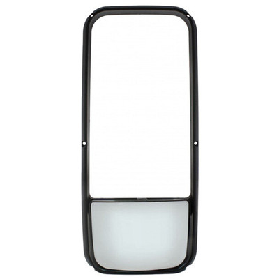 KENWORTH T800 CURVED GLASS YEAR 2015 MIRROR FRAME WITH HEATED LOWER MIRROR