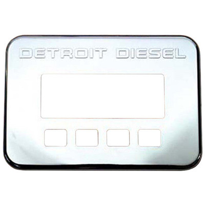 KENWORTH T800 YEAR 2000 STAINLESS STEEL DETROIT DIESEL ENGINE ELECTRONIC DISPLAY DASH PANEL