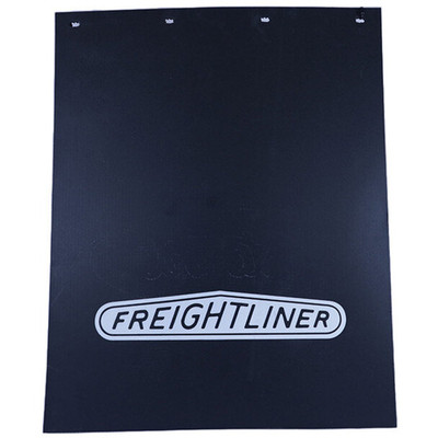 FREIGHTLINER M2-106 YEAR 2021 BLACK LOGO RUBBER MUD FLAP 24 X 30 X 3/8 INCH Replacement