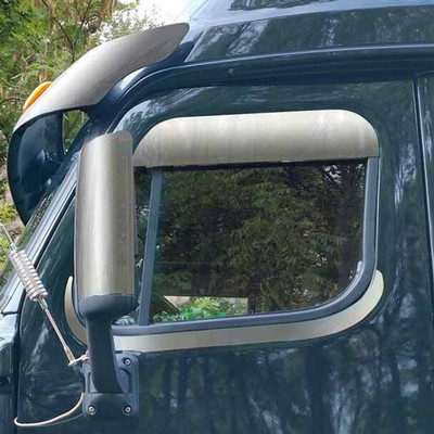 CASCADIA 113 YEAR 2012 STAINLESS STEEL LOWER WINDOW TRIM PAIR