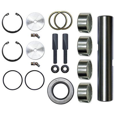 Double Draw King Pin Kit Passenger Side For Freightliner Cascadia Replacement