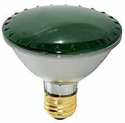 75W PAR30 GREEN HALOGEN E26