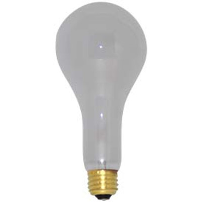 Interlight 200W 130V Rough Service Tuff Coat Replacement Light Bulb Incandescent Medium E26