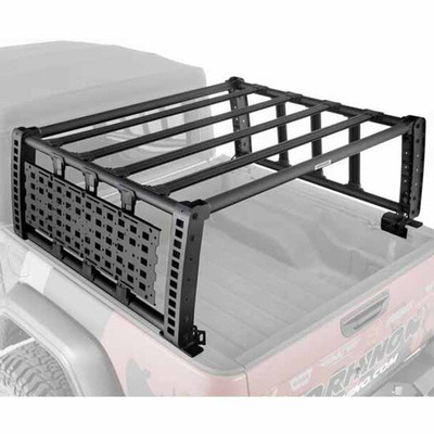 Black Aluminum Overland Xtreme Bed Rack - Full Size Replacement