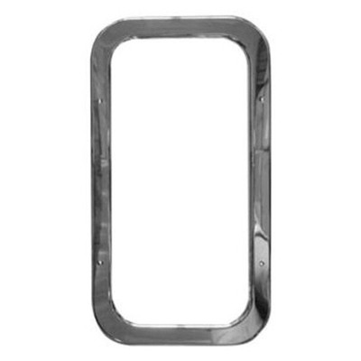 Chrome Interior Door View Window Trim For Peterbilt 330 335 378 379 Replacement