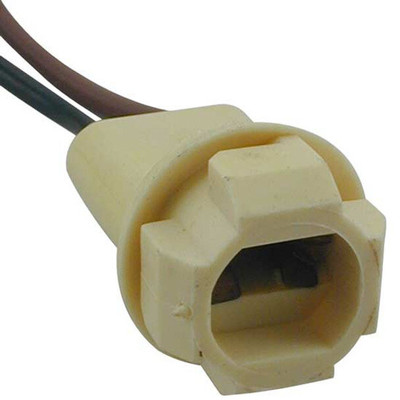 GMC BRIGADIER YEAR 1983 2 WIRE SIDE MARKER AND LICENSE PLATE LIGHT SOCKET