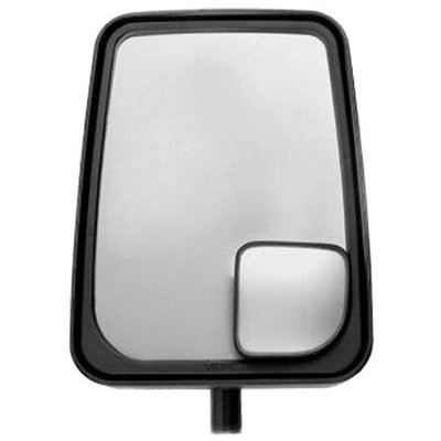 FORD F750 YEAR 2001 SIDE MIRROR HEAD AND FLAT GLASS KIT BLACK HOUSING Replacement