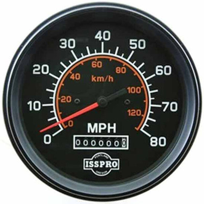 Peterbilt 379 1998 5-inch Programmable Electric Speedometer Gauge 80mph 140kph Replacement Gauge