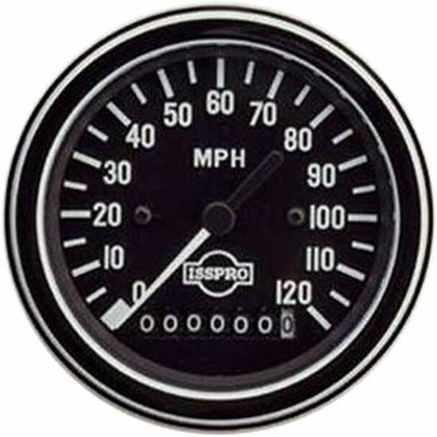 KENWORTH W900B YEAR 2017 3.375 INCH CHROME ELECTRIC SPEEDOMETER 120 MPH