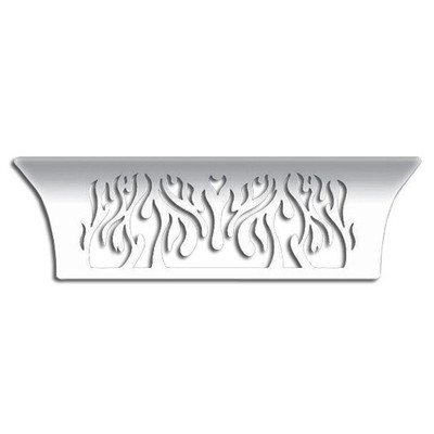 388 YEAR 2012 STAINLESS STEEL SLEEPER WRAP WITH FLAME CUTOUTS