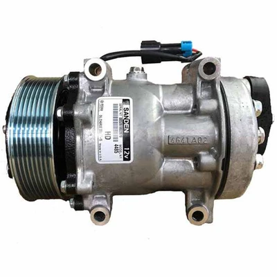 CENTURY 120 YEAR 1997 SANDEN 4417 AC COMPRESSOR WITH 119MM 8 GROOVE CLUTCH