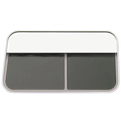 70 Inch Stainless Steel Chop-Look Side Sleeper Window Trim For Peterbilt Replacement