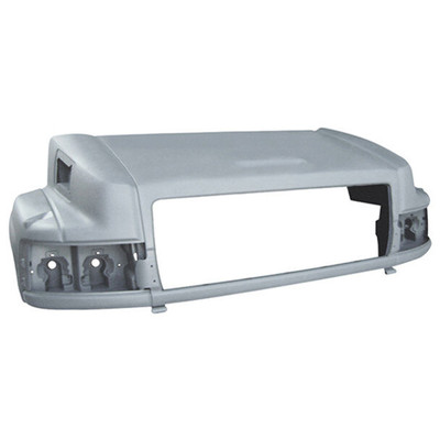 GMC C5500 YEAR 2004 FIBERGLASS HOOD SHELL WITH QUAD HEADLIGHTS - 30 .75 INCH CENTERLINE Replacement