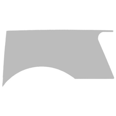 PETERBILT 359 119 BBC YEAR 1974 ALUMINUM STANDARD HOOD SIDE Replacement