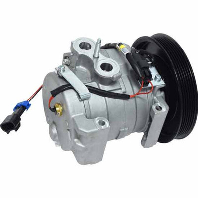 CASCADIA 113 YEAR 2012 AC COMPRESSOR WITH DENSO ASSEMBLY 6 GROOVE CLUTCH