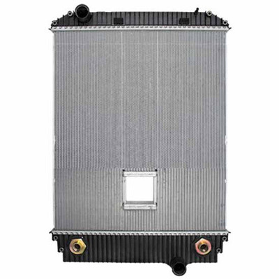 28 34 x 24.25 x 2 Inch Radiator W 2 Inch Inlet And Outlet Replacement