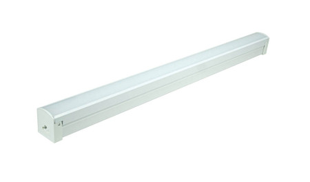 LED 4 ft. Connectable Strip 36W 5000K White Finish 120V
