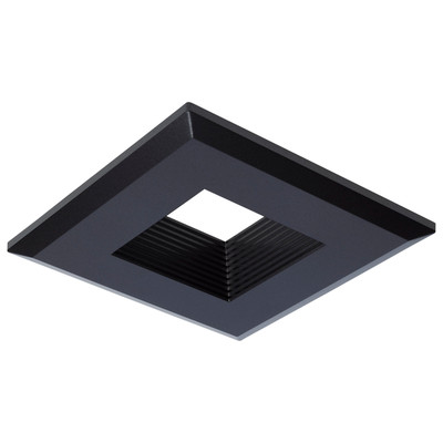 Deep Baffle Trim 4 Inch Square Bronze Finish Replacement