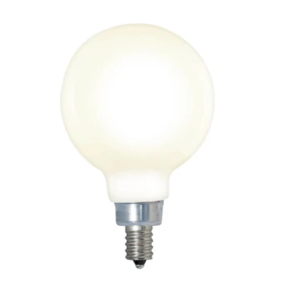 4W LED G16 2700K FILAMENT E12 MILKY FULLY COMPATIBLE DIMMING Replacement