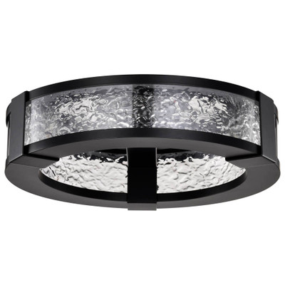 Darrow 13 Inch LED Flush Mount Matte Black Acrylic Panels Replacement
