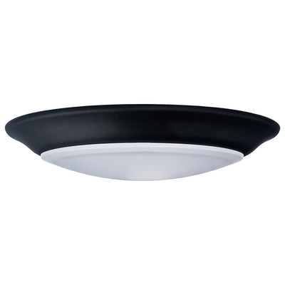 7 inch LED Disk Light 5-CCT Selectable 27K/3K/35K/4K/5K Black Finish Replacement
