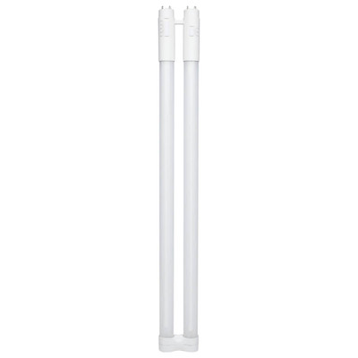 11.5/13/15 Wattage Selectable T8 U-Bend LED 30K/35K/40K/50K/65K CCT Selectable 1-Inch Frost Finish Replacement