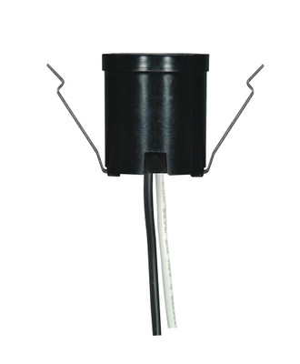 Snap-In Socket W Top Rim And For 3-.25 in - 4 in Holders 9 in AWM B/W Leads 105C 1-.5 in Height Replacement